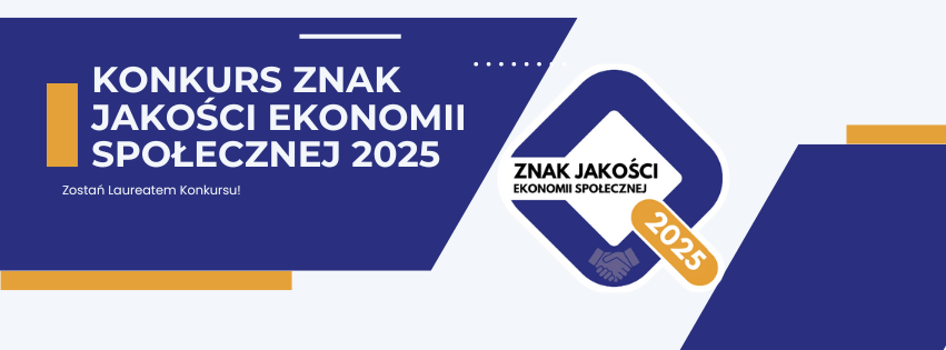 logotyp- romb z napisem znak jakośći 2025