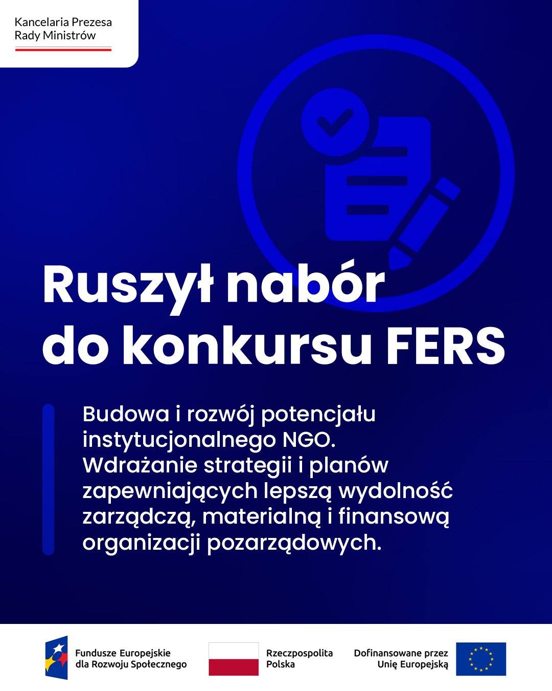 grafika i napis ruszył nabór do konkursu